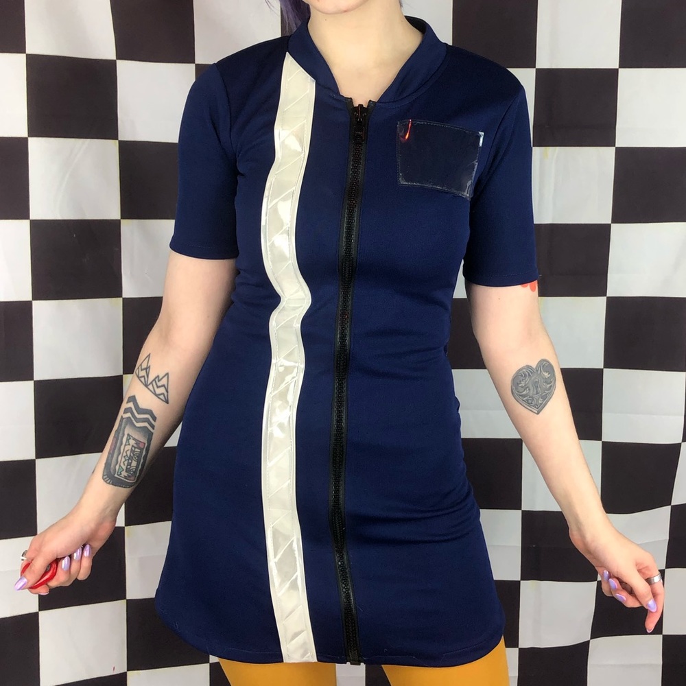 Vintage mod cop costume